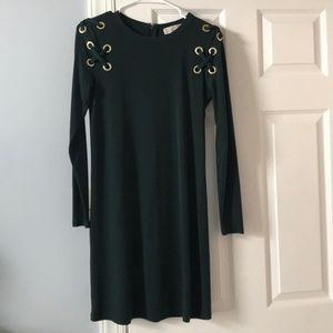 Michael Kors olive green dress